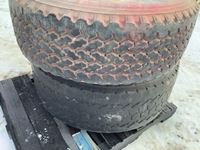    (2) 425/65R22.5 Tires on Aluminum Rims