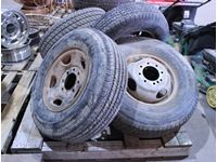    Pallet of Misc Tires & Rims