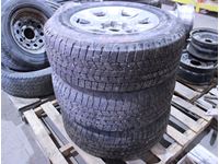    (3) Tires on Aluminum Rims