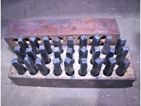    Set of Letter Punches