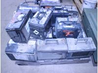    Pallet of Used Automotive Batteries