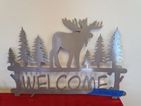    Metal Welcome Sign