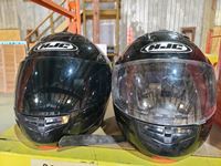    (2) Adult Motorcycle Helmets
