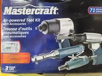    Mastercraft Air Powered Tool kit