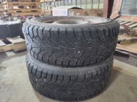    (2) Hankook 215/60R16 Tires on Rims