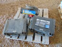    Pallet of (2) Palican Style Cases, (1) Power Fist Propane Heater