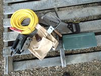    Various Saws, Riveting Gun, Tool Pouch, Jig Saw, 50ft Extension Cord