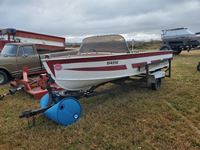    15 FT Aluminum Boat with S/A Trailer