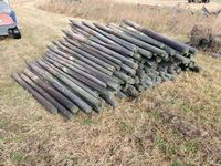    (100)+/-  6 & 7Long,  2" & 3" Fence Posts (used)
