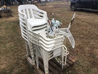   Qty of Plastic & Metal Chairs