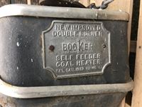    Booker Self Feeder Coal Heater And Garden Bench