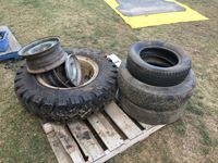    Ford 8.25-20 Tire & Rim & Misc Tires