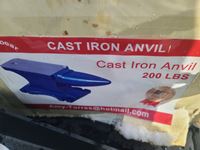    200 LB Cast Iron Anvil