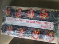    Unused 5/16" 7 FT Chain Slings