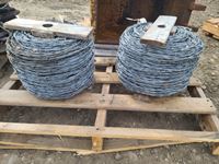    (2) Spools of Double Strand Barbed Wire