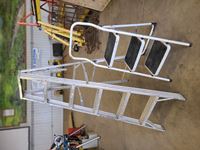    3 Step Ladder & 6 Aluminum Ladder