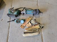    Makita cut off saw, Misc Straps, Cutting Goggles