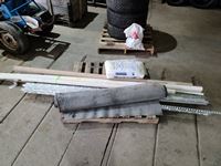    Pallet of Misc Building Material & RV Rubber Roofing Roll