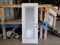    NEW - 30 x 80 Interior Door W/sealed Blinds