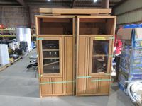    Wood Entertainment Cabinet
