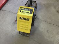    Dewalt Battery Charger & Mechanics Stool