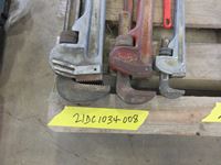    Assortment of Pipe Wrenches