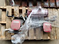    Pallet of Lights and Hydraulic Pump