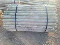    Qty of (115) 3" to 4" x 6 Treated Posts