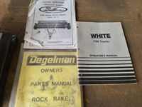    Degelman Rock Rake Manual, White 700 Tractor Manual & Brillion Grass Seeder Manual