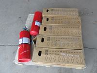    (7) 20 lb Purple Fire Extinguishers