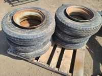    (6) Load Star 8-14.5 Tires
