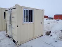    8 Ft Shipping Container With Door & Window