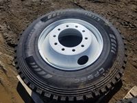    (6) 11R22.5 Grizzly Tires on Rims (unused)