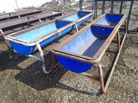    (2) Steel Frame with Poly Trough