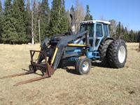  Ford 8730 2WD Loader Tractor