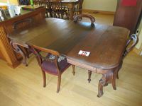    Antique Table with (4) Chairs