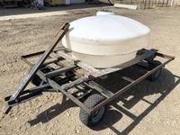    Water Tank on Home Built Trailer
