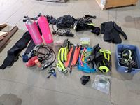    Large Assortment of Diving Gear