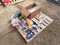    Pallet of Misc Shop & Painting Supplies