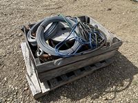   Pallet of Cable, Chains & Misc