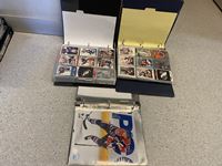    (2) Binders of Hockey Cards & (1) 8x10 Portraits