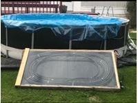    10 Ft Salt Water Pool With Solar Heater