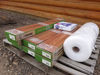    (7) Boxes 170 Sq ft of Mountain Pecan Laminate Flooring
