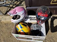    (4) Youth ATV Bike Helmets