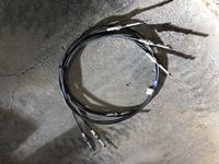   (3) 14 Ft Ampscot Brake Cables (Unused)