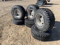    (6) Goodyear Wrangler 33x12.50R15 Tires