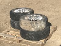    (4) Michelin 205/60R16 Tires W/ Chrysler Rims