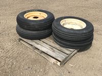    (4) 7.50-18 Tires W/Rims