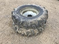    (2) 12.5-22.5 Pivot Tires W/ Rims