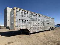 2008 Merritt  53 FT Tri/A Aluminum Cattle Liner